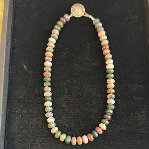 Ocean Jasper Multicolor Beaded Necklace
